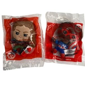 Marvel Studios Plush Ornament Captain America Brave New World Ruth Captain‎ FFT2